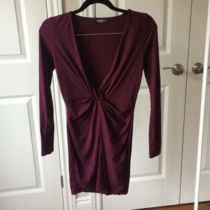 NW Kylie wrap front dress